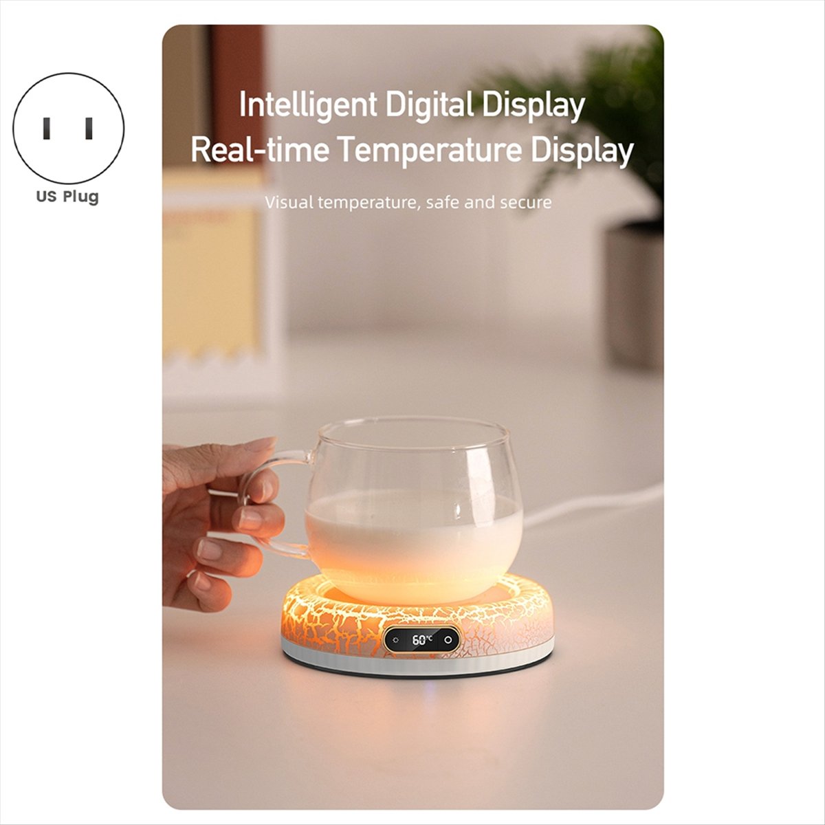 AA19 โคมไฟบรรยากาศสีรุ้งและที่ - Lava Lamp Desktop บทวิจารณ์และราคา