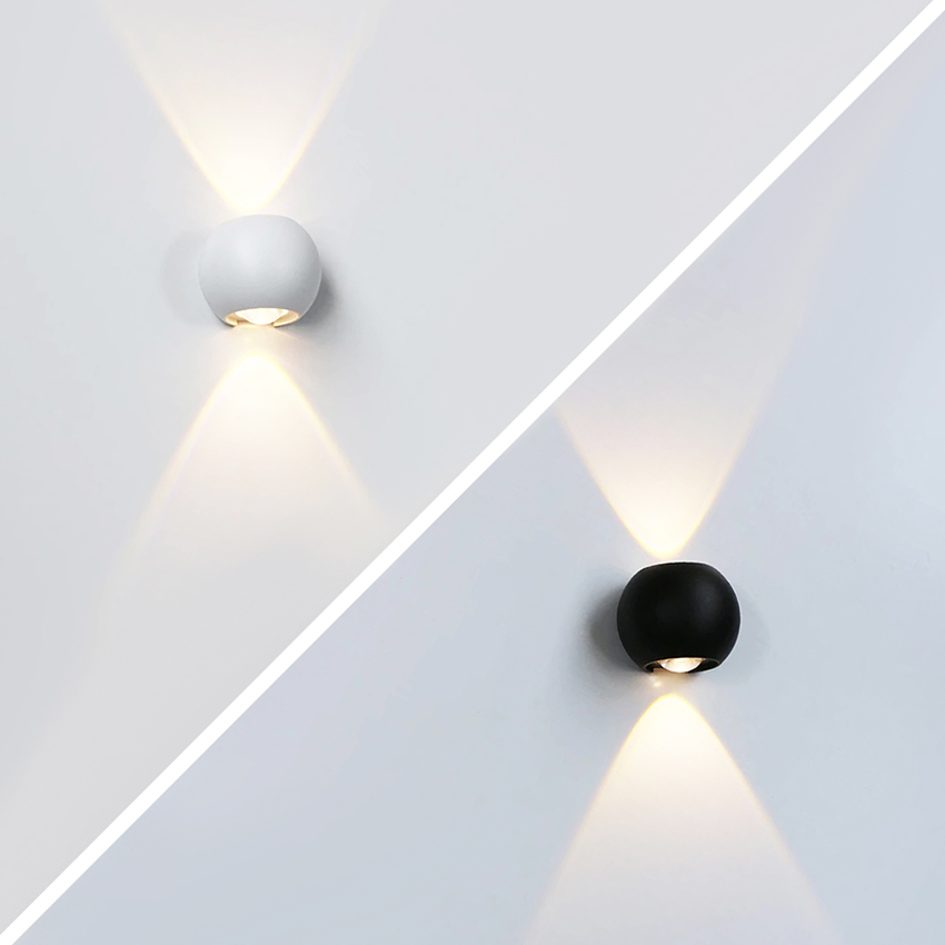 6W โคมไฟติดผนังกันน้ํากลางแจ้ง - Decor Lighting Cy บทวิจารณ์และราคา
