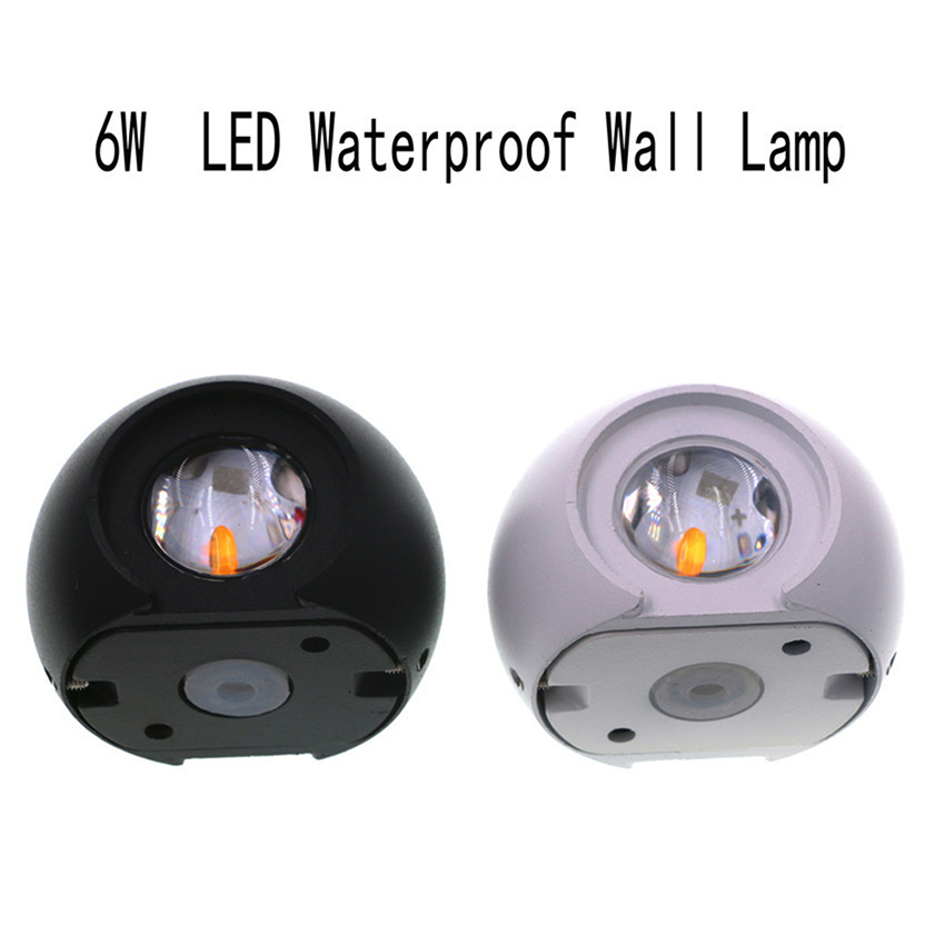6W โคมไฟติดผนังกันน้ํากลางแจ้ง - Decor Lighting Cy บทวิจารณ์และราคา