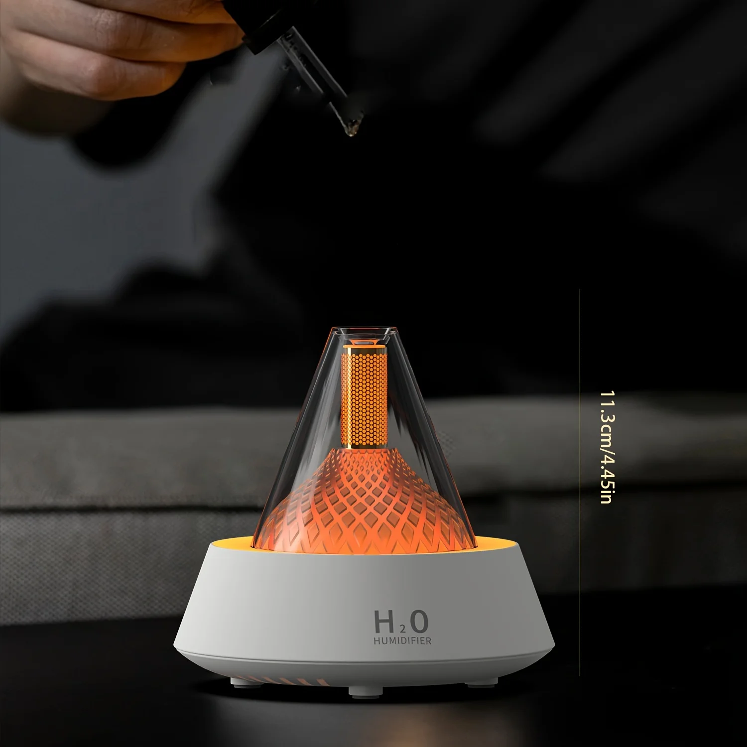เครื่องเพิ่มความชื้นในอากาศแบบ - Lava Lamp Desktop บทวิจารณ์และราคา