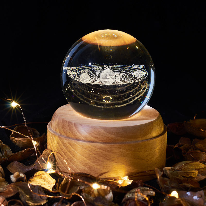 Crystal Ball Night Lightชาร์จU - Lava Lamp Desktop บทวิจารณ์และราคา