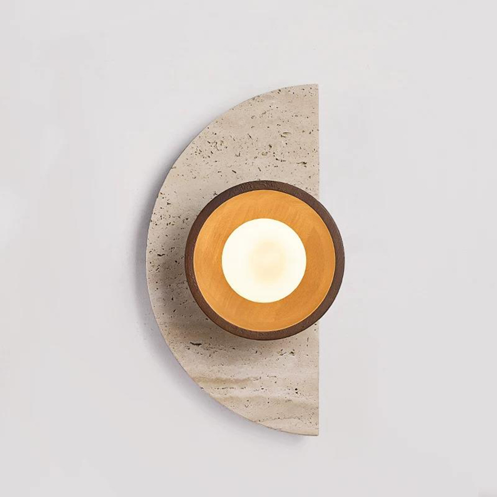 โคมไฟติดผนัง LED หินธรรมชาติทร - Decor Lighting Cy บทวิจารณ์และราคา