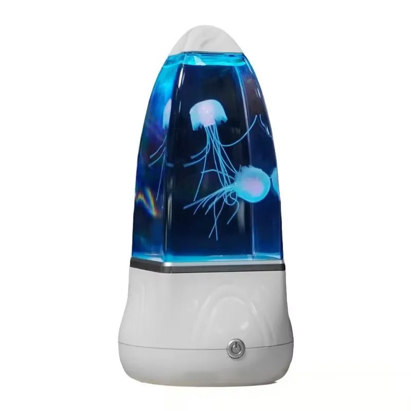 โคมไฟแมงกะพรุน LED เปลี่ยนสีได - Lava Lamp Desktop บทวิจารณ์และราคา